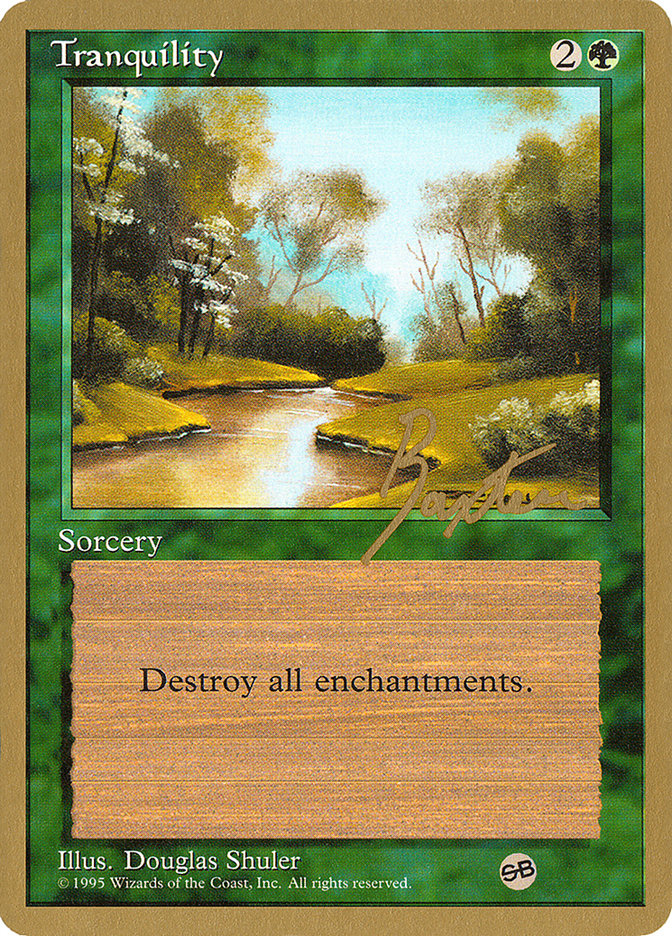 Tranquility (George Baxter) (SB) [Pro Tour Collector Set] | A1Comics