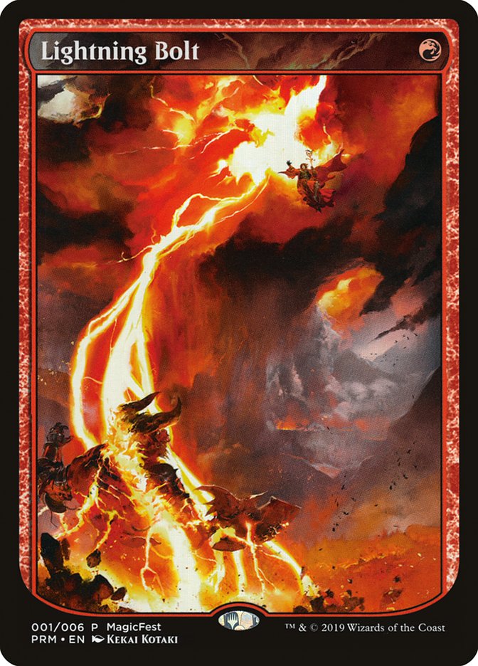 Lightning Bolt (Textless) [MagicFest 2019] | A1Comics