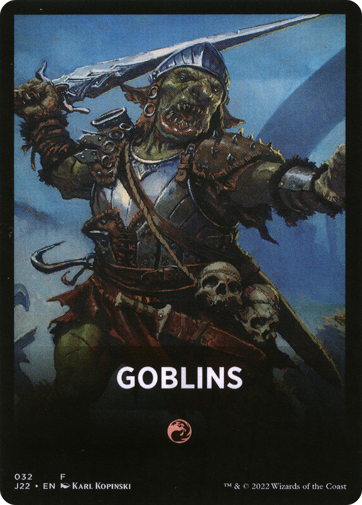 Goblins Theme Card [Jumpstart 2022 Front Cards] | A1Comics