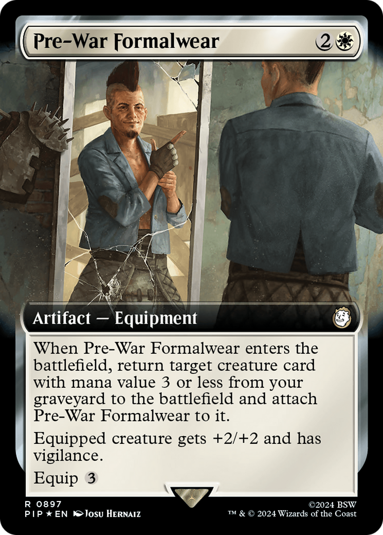 Pre-War Formalwear (Extended Art) (Surge Foil) [Fallout] | A1Comics