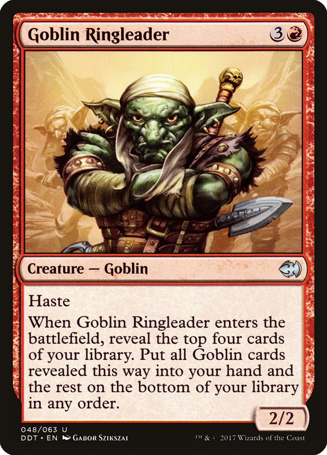 Goblin Ringleader [Duel Decks: Merfolk vs. Goblins] | A1Comics