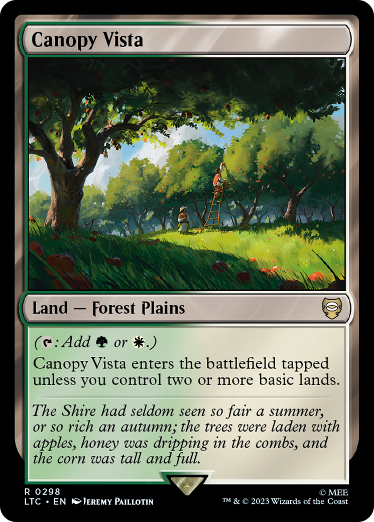 Canopy Vista [The Lord of the Rings: Tales of Middle-Earth Commander] | A1Comics