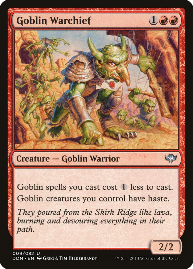 Goblin Warchief [Duel Decks: Speed vs. Cunning] | A1Comics