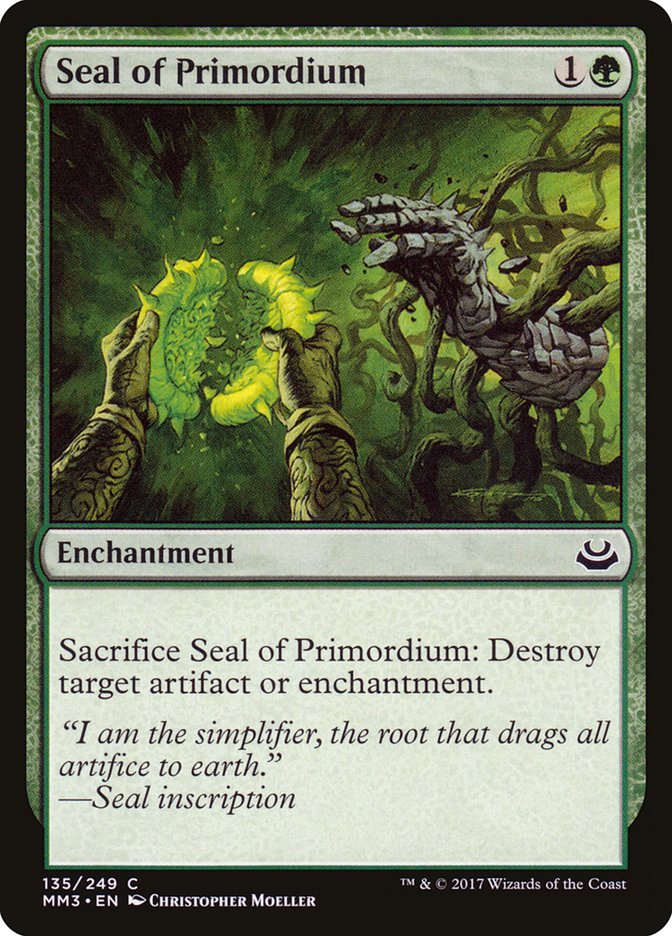 Seal of Primordium [Modern Masters 2017] | A1Comics