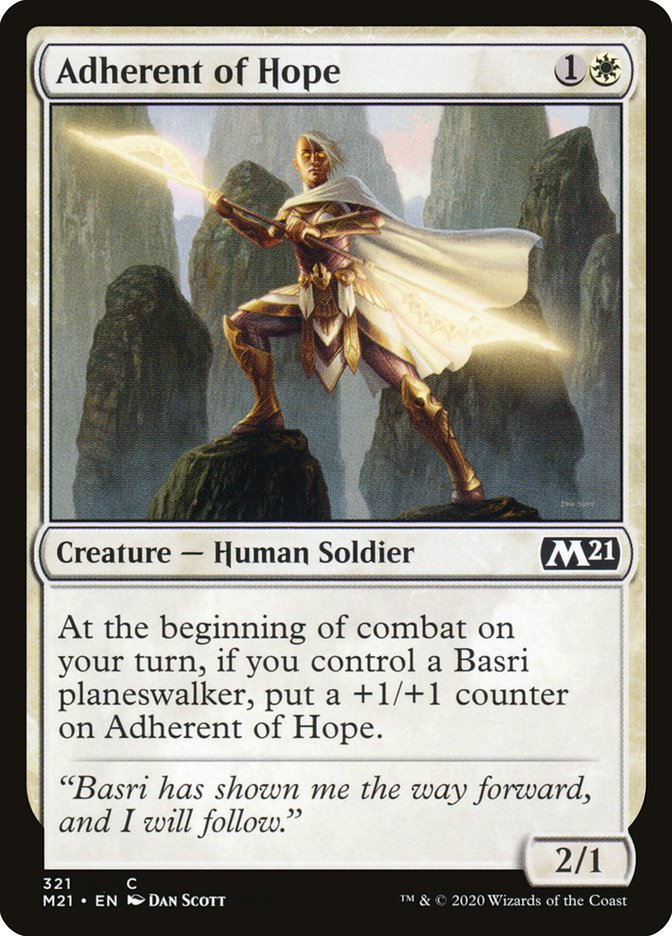 Adherent of Hope [Core Set 2021] | A1Comics