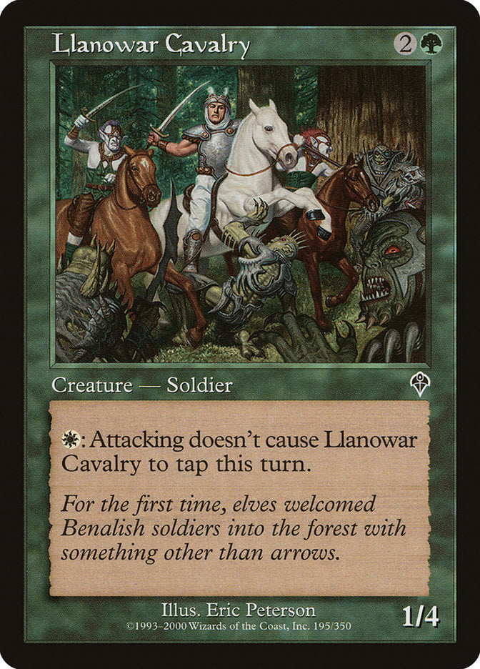 Llanowar Cavalry [Invasion] | A1Comics