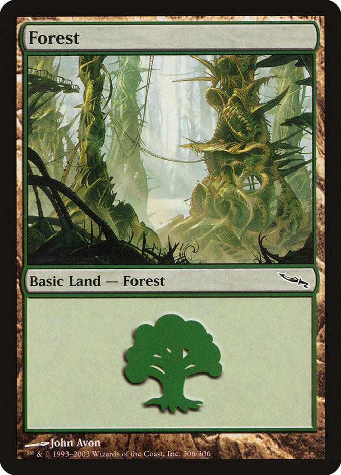 Forest (306) [Mirrodin] | A1Comics