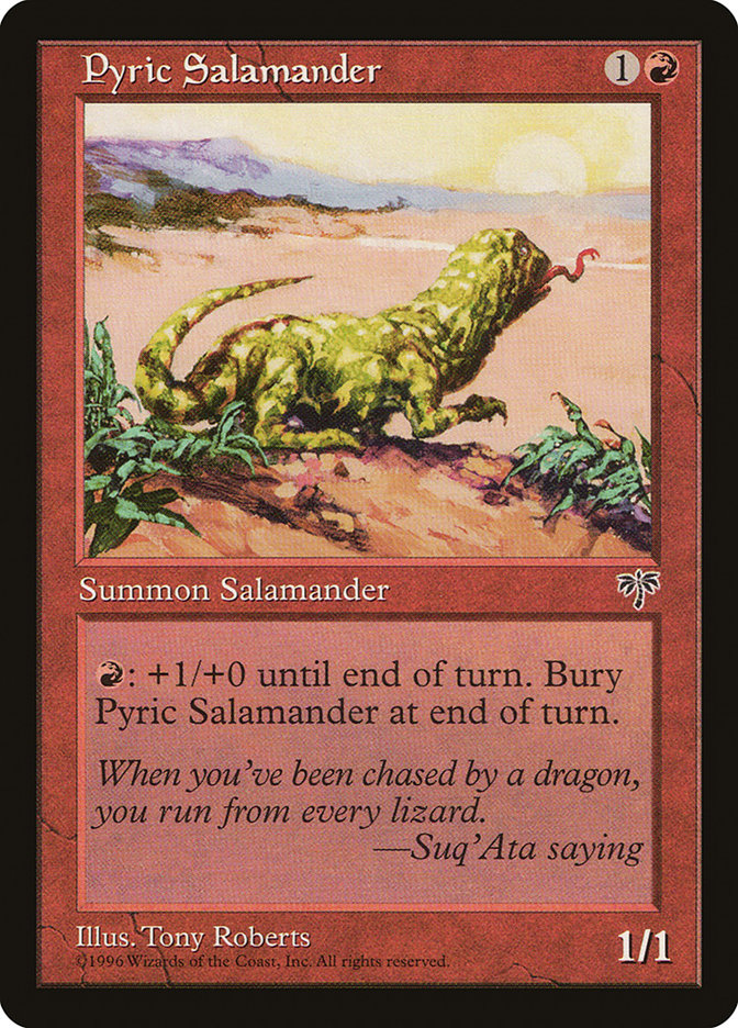 Pyric Salamander [Mirage] | A1Comics