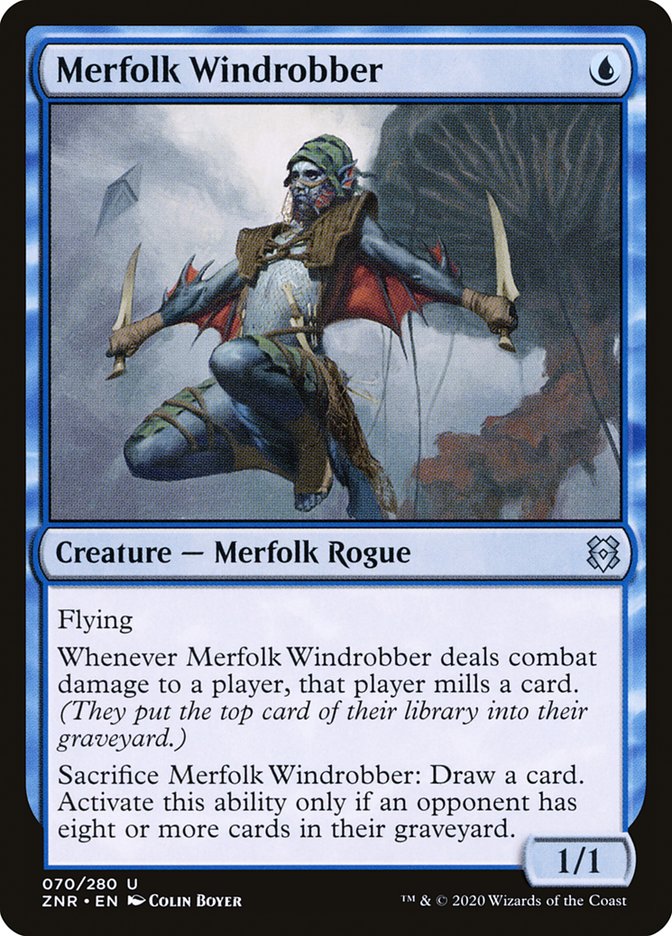 Merfolk Windrobber [Zendikar Rising] | A1Comics