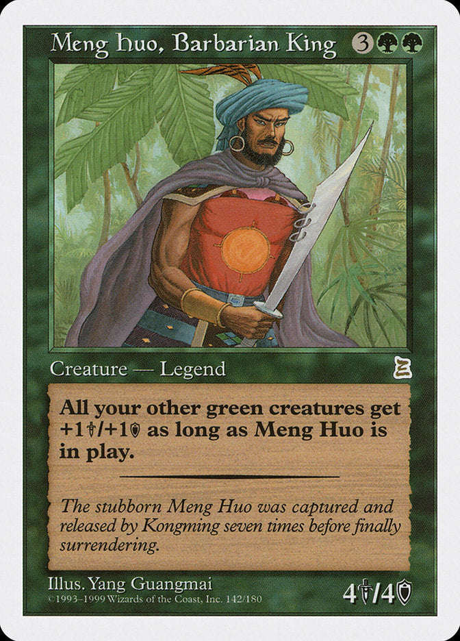 Meng Huo, Barbarian King [Portal Three Kingdoms] | A1Comics