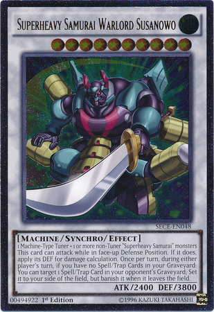 Superheavy Samurai Warlord Susanowo [SECE-EN048] Ultimate Rare | A1Comics