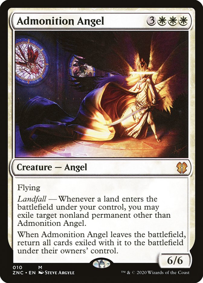 Admonition Angel [Zendikar Rising Commander] | A1Comics