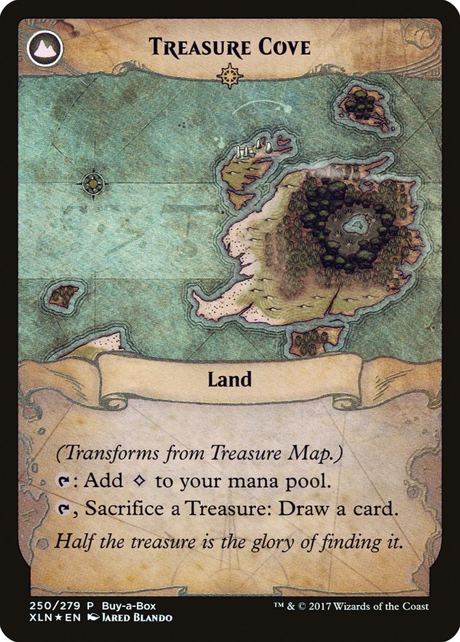 Treasure Map // Treasure Cove (Buy-A-Box) [Ixalan Treasure Chest] | A1Comics