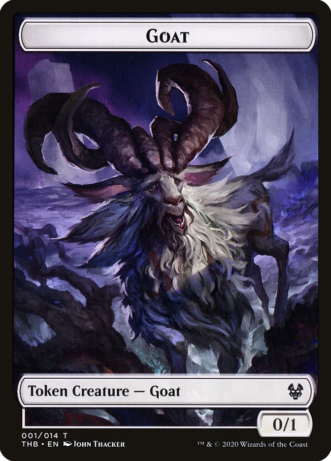 Goat Token [Theros Beyond Death Tokens] | A1Comics