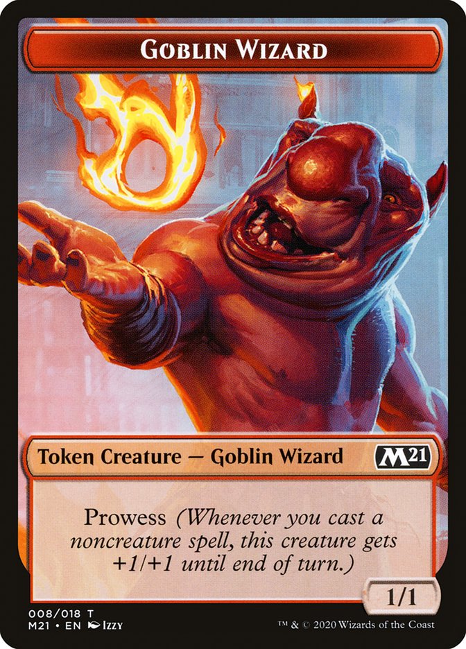 Goblin Wizard Token [Core Set 2021 Tokens] | A1Comics