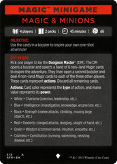 Magic & Minions (Magic Minigame) [Dungeons & Dragons: Adventures in the Forgotten Realms Minigame] | A1Comics