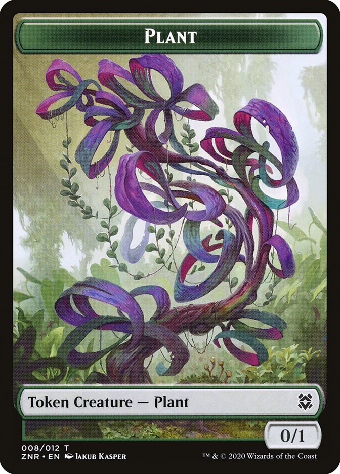 Plant Token [Zendikar Rising Tokens] | A1Comics