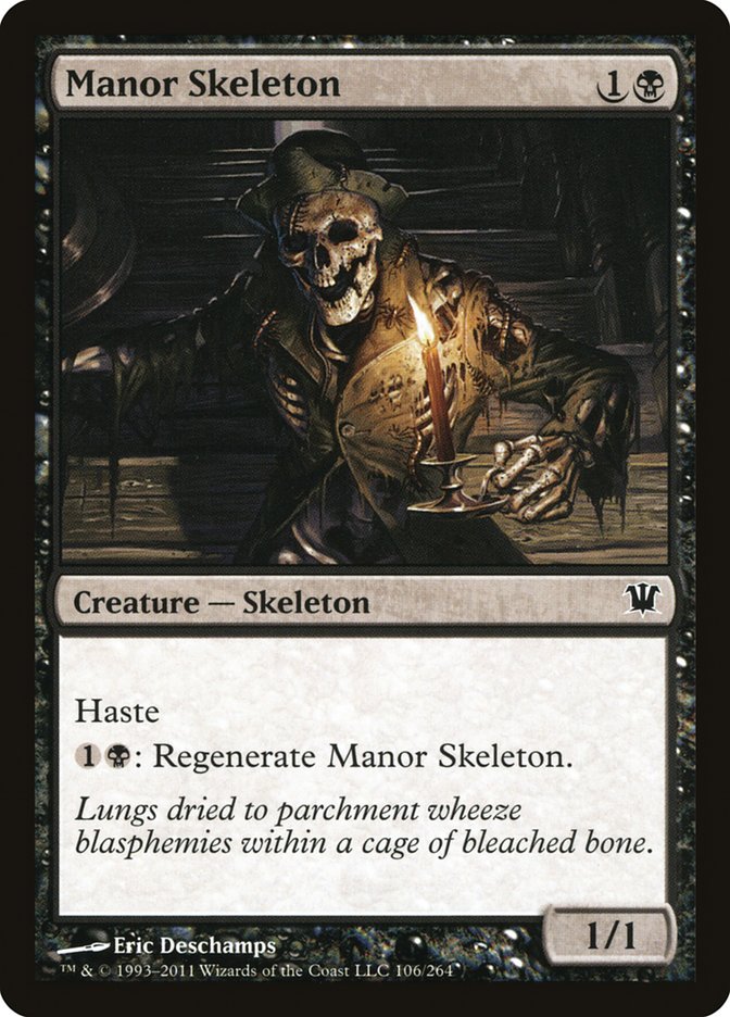 Manor Skeleton [Innistrad] | A1Comics