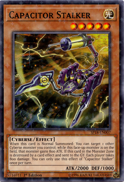 Capacitor Stalker [SP18-EN007] Starfoil Rare | A1Comics