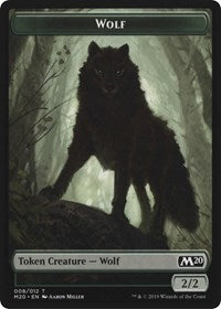 Zombie // Wolf Double-Sided Token [Game Night 2019 Tokens] | A1Comics