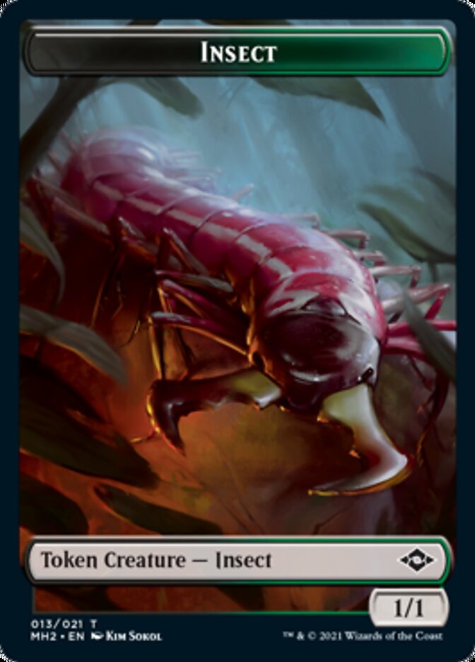 Insect // Squirrel Double-Sided Token [Modern Horizons 2 Tokens] | A1Comics