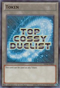 Top Ranked COSSY Duelist Token (Blue) [TKN4-EN005] Ultra Rare | A1Comics