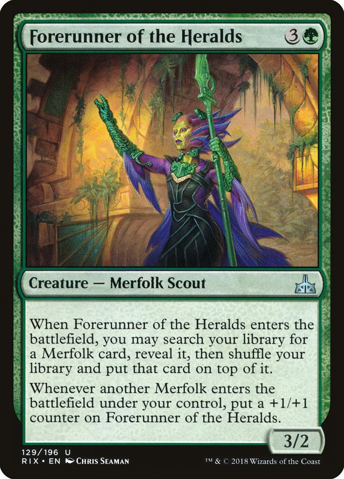 Forerunner of the Heralds [Rivals of Ixalan] | A1Comics