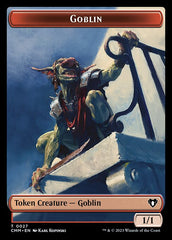 Zombie (0019) // Goblin Double-Sided Token [Commander Masters Tokens] | A1Comics