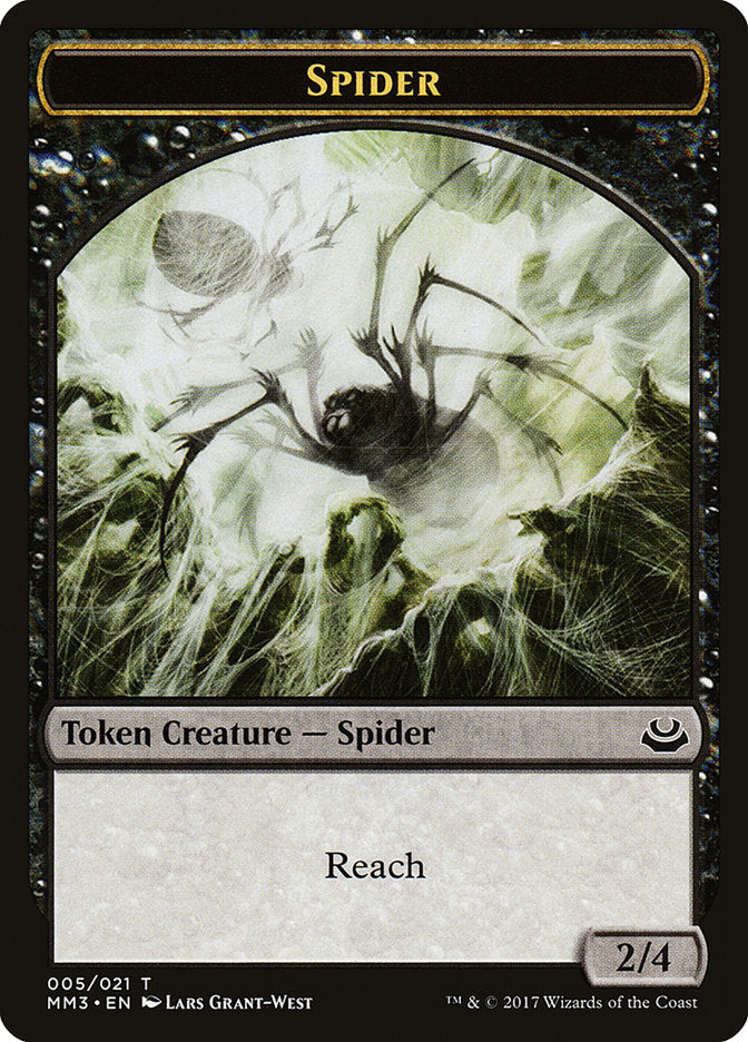 Spider Token [Modern Masters 2017 Tokens] | A1Comics