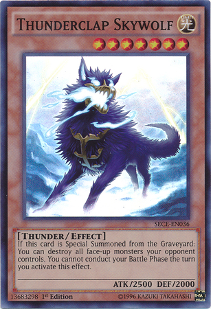 Thunderclap Skywolf [SECE-EN036] Super Rare | A1Comics