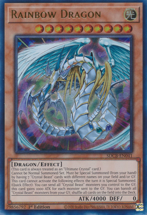 Rainbow Dragon [SDCB-EN041] Ultra Rare | A1Comics