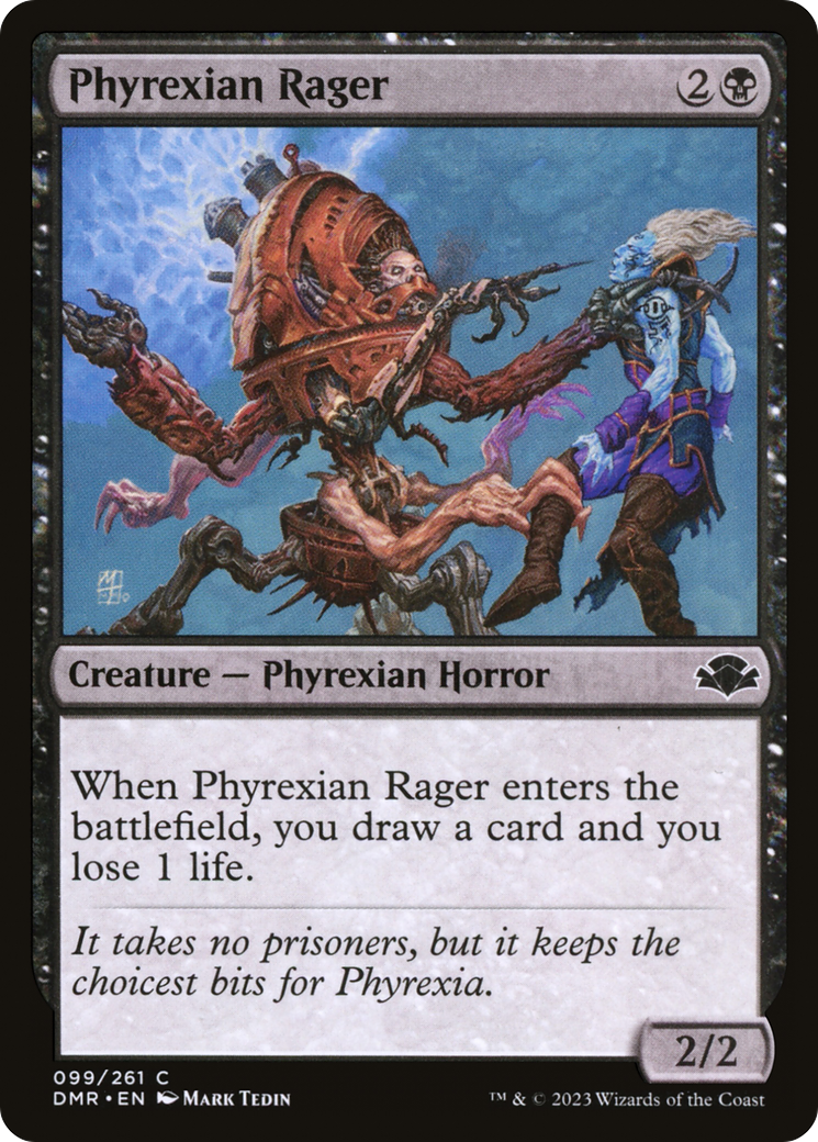 Phyrexian Rager [Dominaria Remastered] | A1Comics