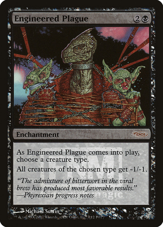 Engineered Plague [Friday Night Magic 2007] | A1Comics