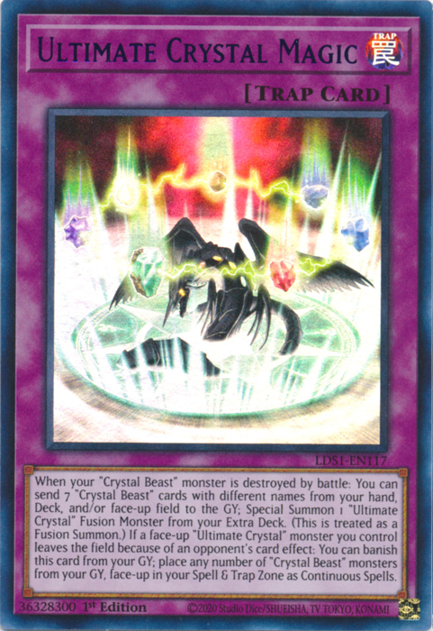 Ultimate Crystal Magic (Purple) [LDS1-EN117] Ultra Rare | A1Comics