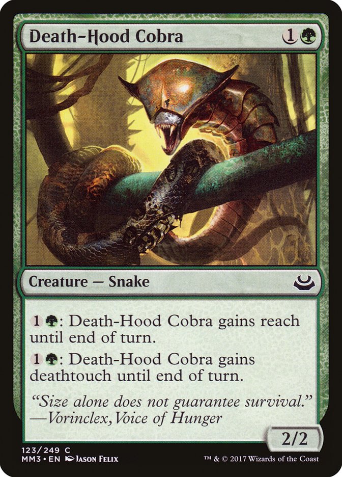 Death-Hood Cobra [Modern Masters 2017] | A1Comics