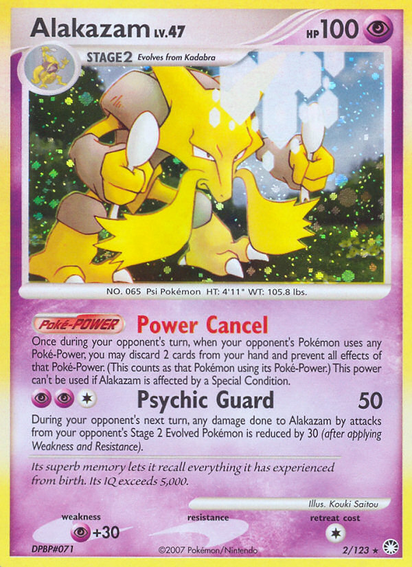 Alakazam (2/123) [Diamond & Pearl: Mysterious Treasures] | A1Comics