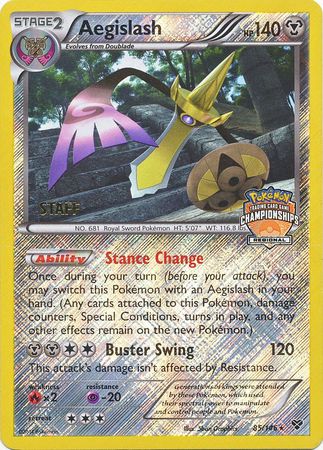 Aegislash (85/146) (Regional Championship Promo Staff) [XY: Base Set] | A1Comics