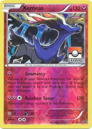 Xerneas (81/114) (Steam Siege League Promo) [XY: Steam Siege] | A1Comics