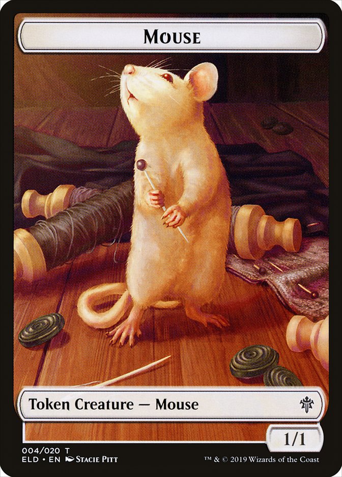 Mouse Token [Throne of Eldraine Tokens] | A1Comics