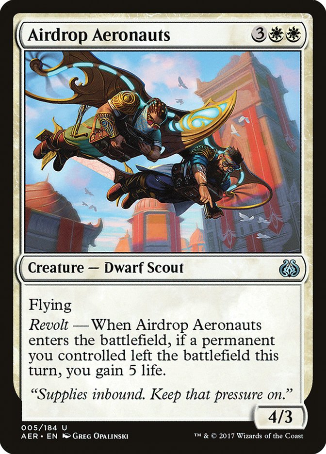 Airdrop Aeronauts [Aether Revolt] | A1Comics