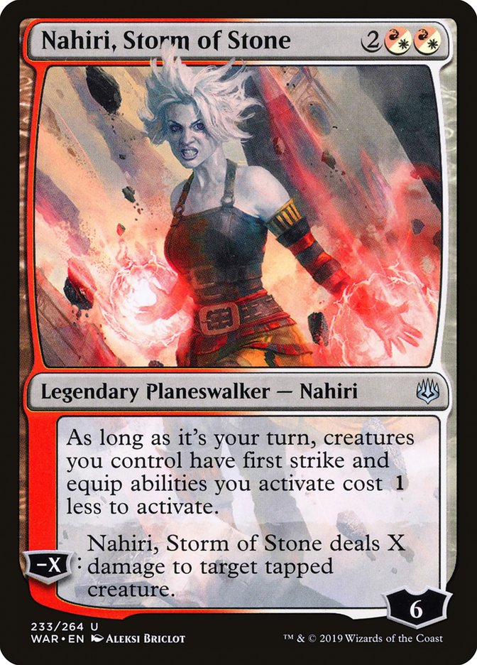 Nahiri, Storm of Stone [War of the Spark] | A1Comics