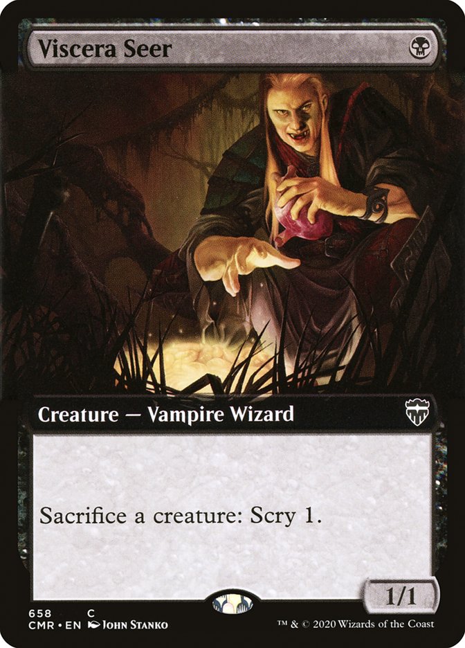 Viscera Seer (Extended Art) [Commander Legends] | A1Comics