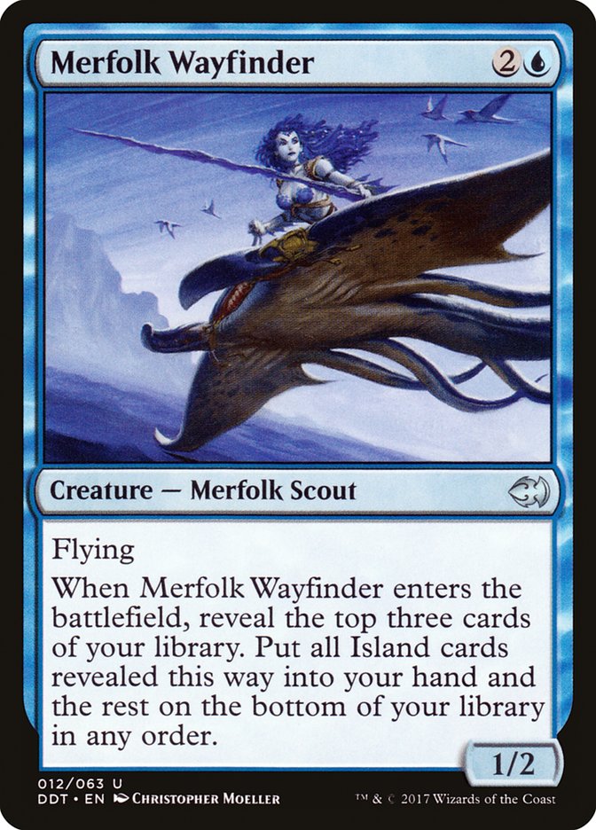 Merfolk Wayfinder [Duel Decks: Merfolk vs. Goblins] | A1Comics