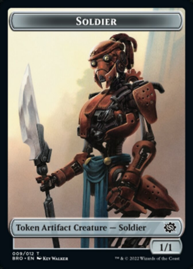 Soldier Token (009) [The Brothers' War Tokens] | A1Comics