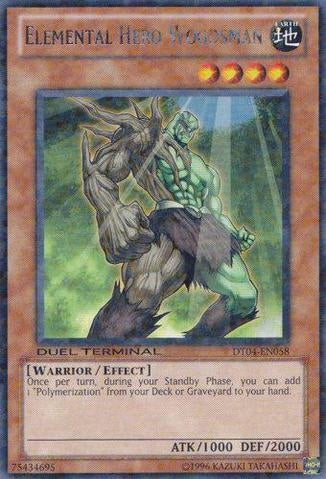 Elemental Hero Woodsman [DT04-EN058] Rare | A1Comics