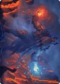 Aegar, the Freezing Flame Art Card [Kaldheim Art Series] | A1Comics