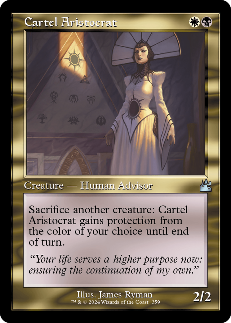 Cartel Aristocrat (Retro Frame) [Ravnica Remastered] | A1Comics