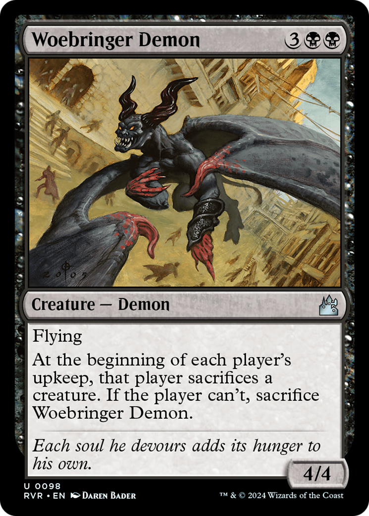 Woebringer Demon [Ravnica Remastered] | A1Comics