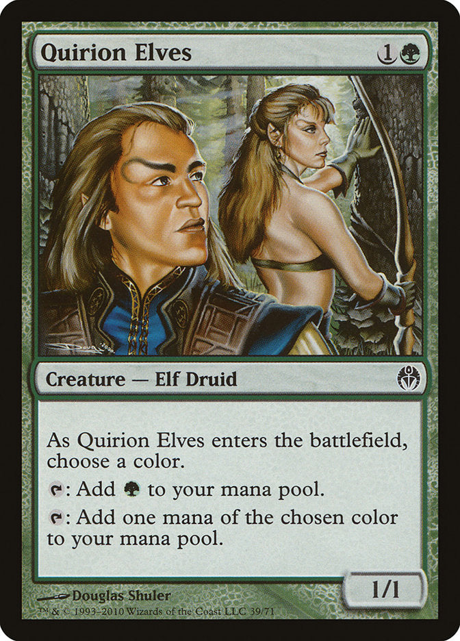 Quirion Elves [Duel Decks: Phyrexia vs. the Coalition] | A1Comics