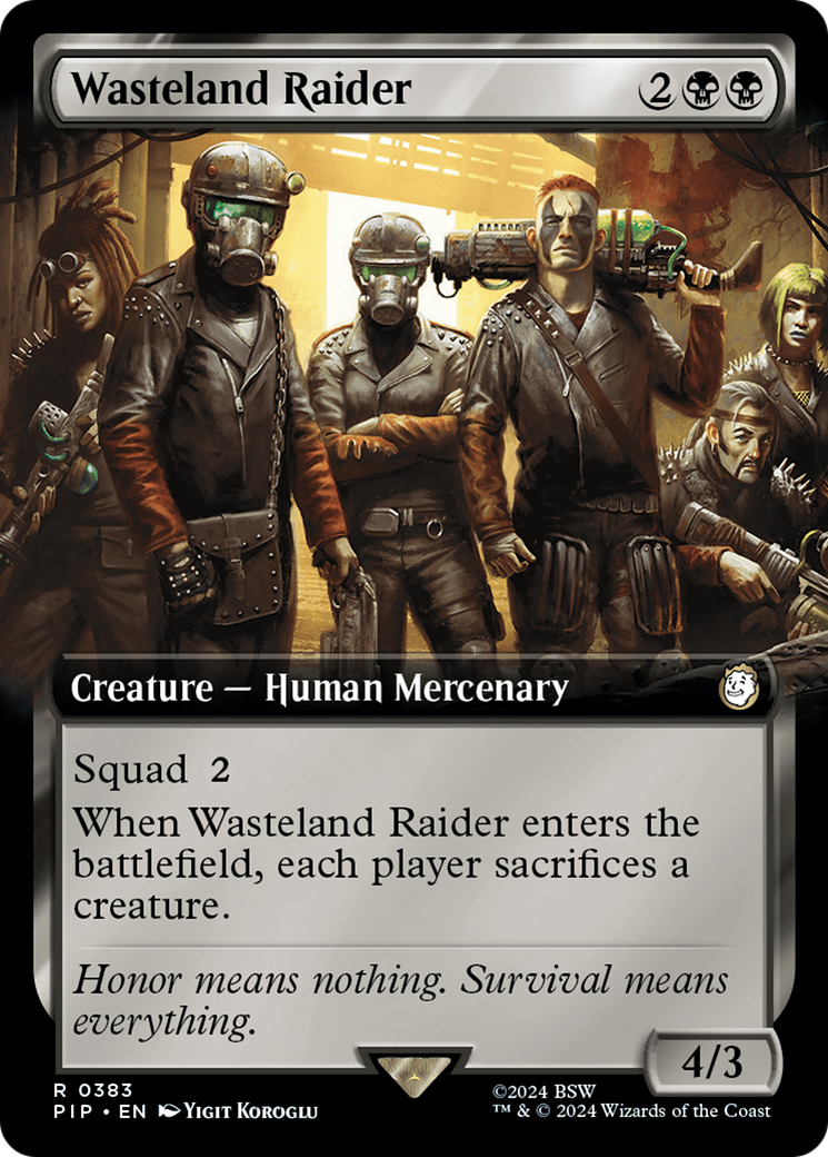 Wasteland Raider (Extended Art) [Fallout] | A1Comics